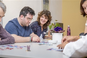 Mosaik Interlaken, Aufenthaltsraum